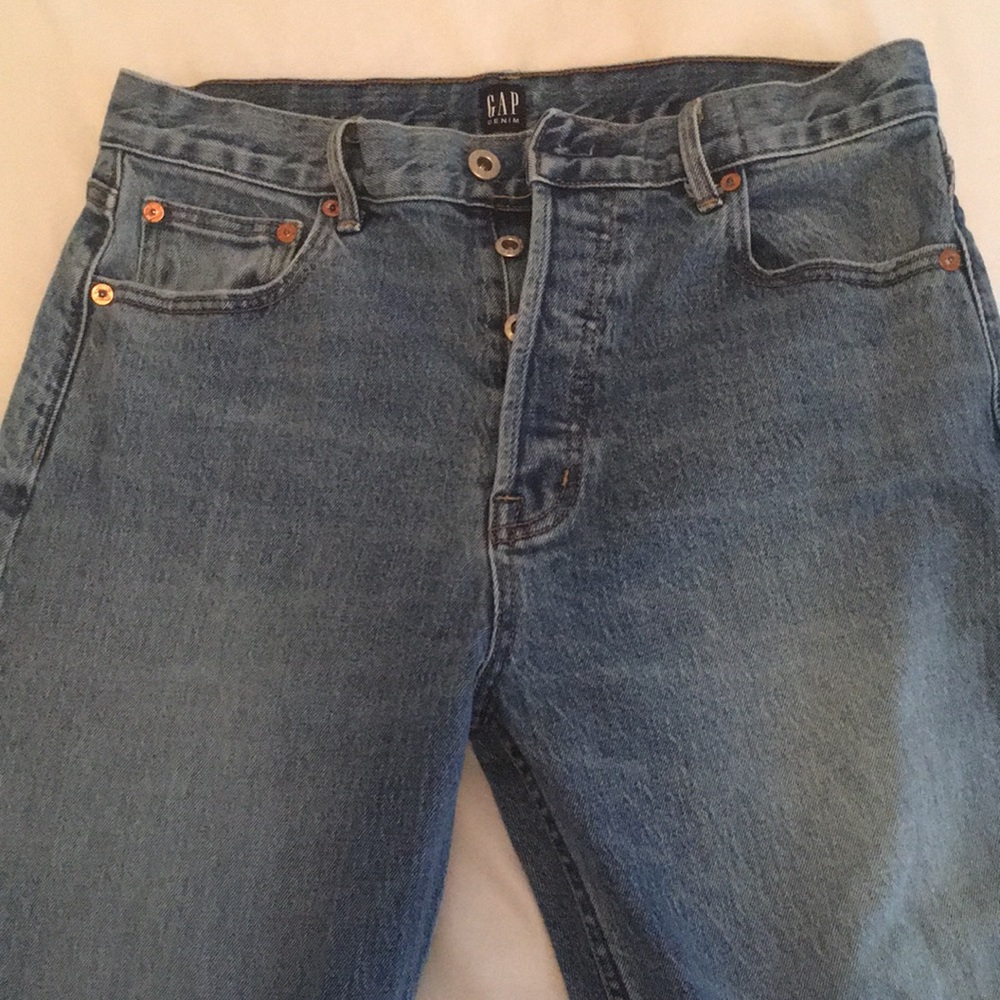 Gap straight leg jeans Cone denim sz 29